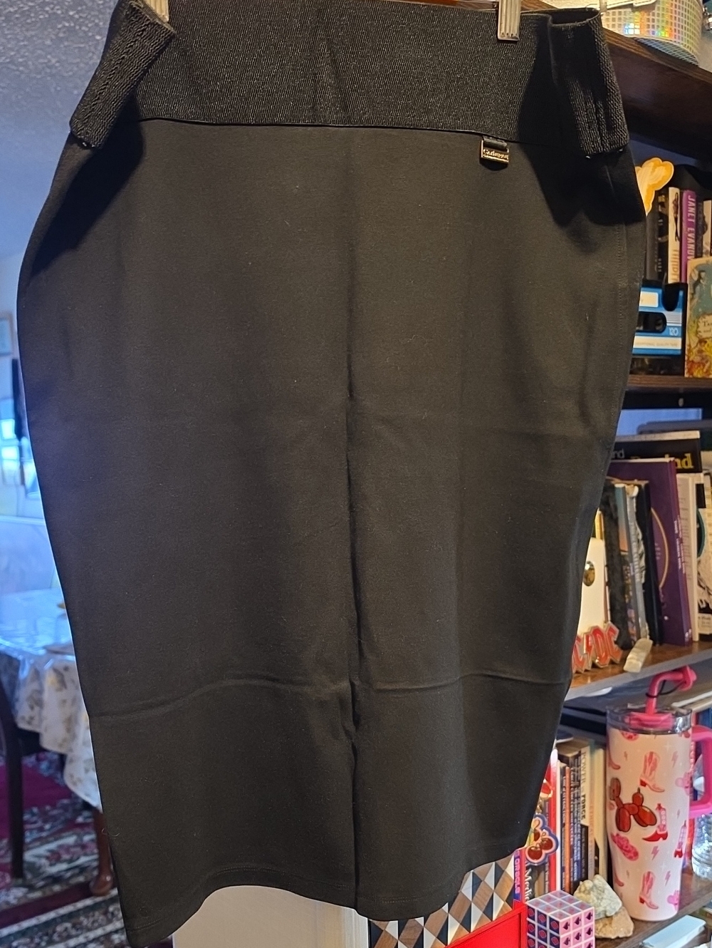 CATHERINE Black pencil Skirt